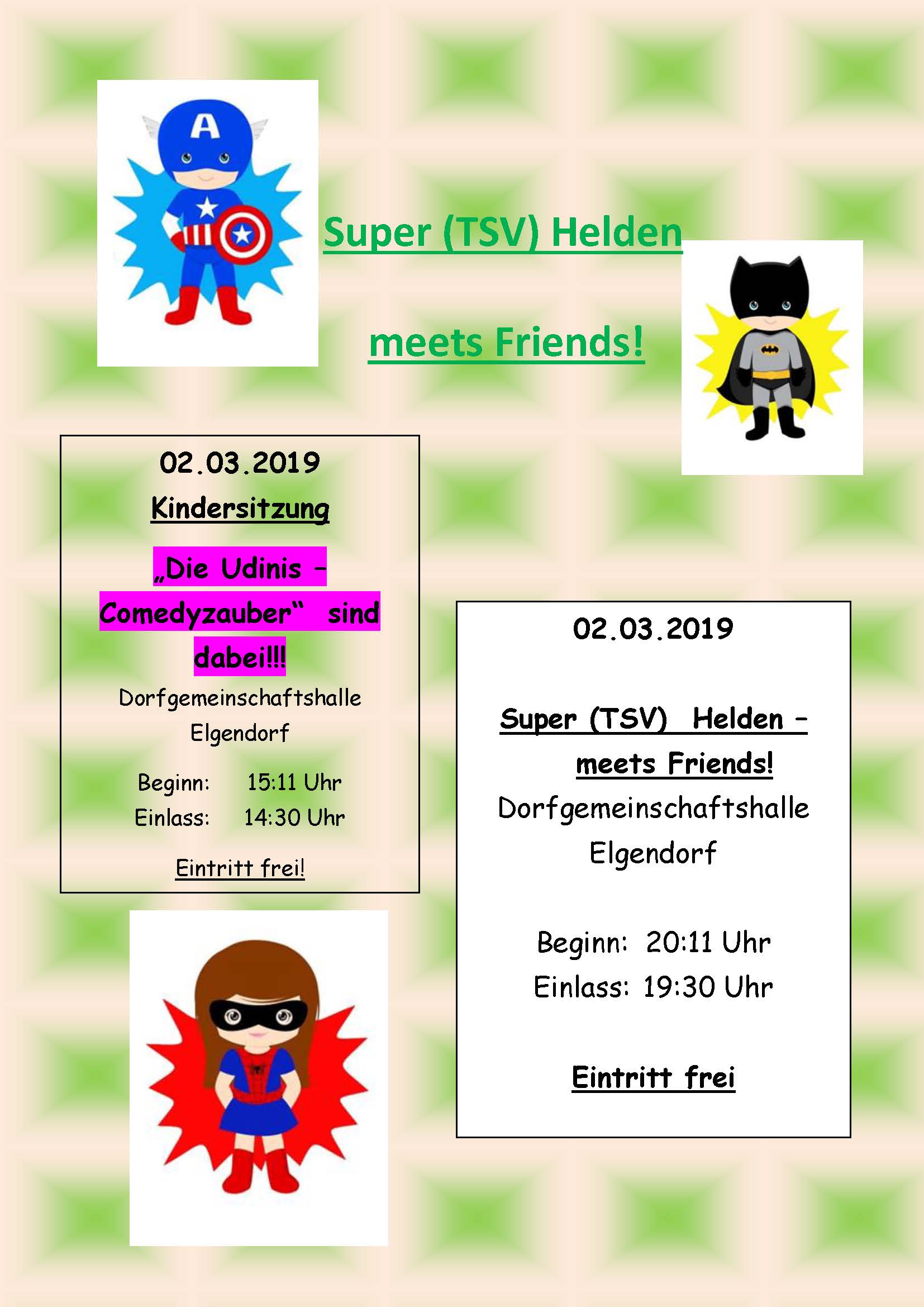 Plakat Karneval 2019